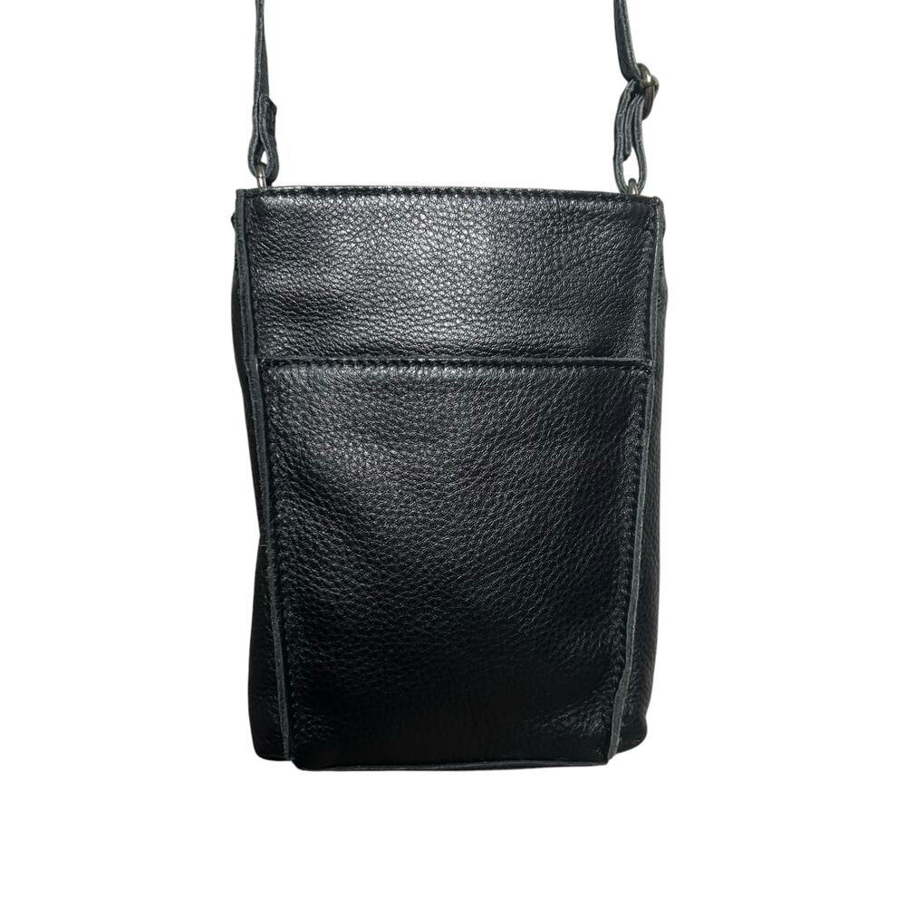 The Sak Black Leather Los Feliz Mini Crossbody Bag - Picture 4 of 7